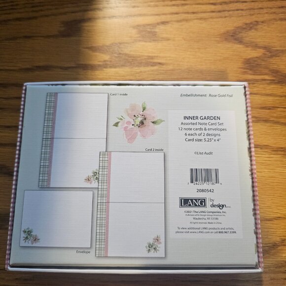 Lang Main Street Press Note Card Lot of 4 **NEW** - Picture 5 of 9